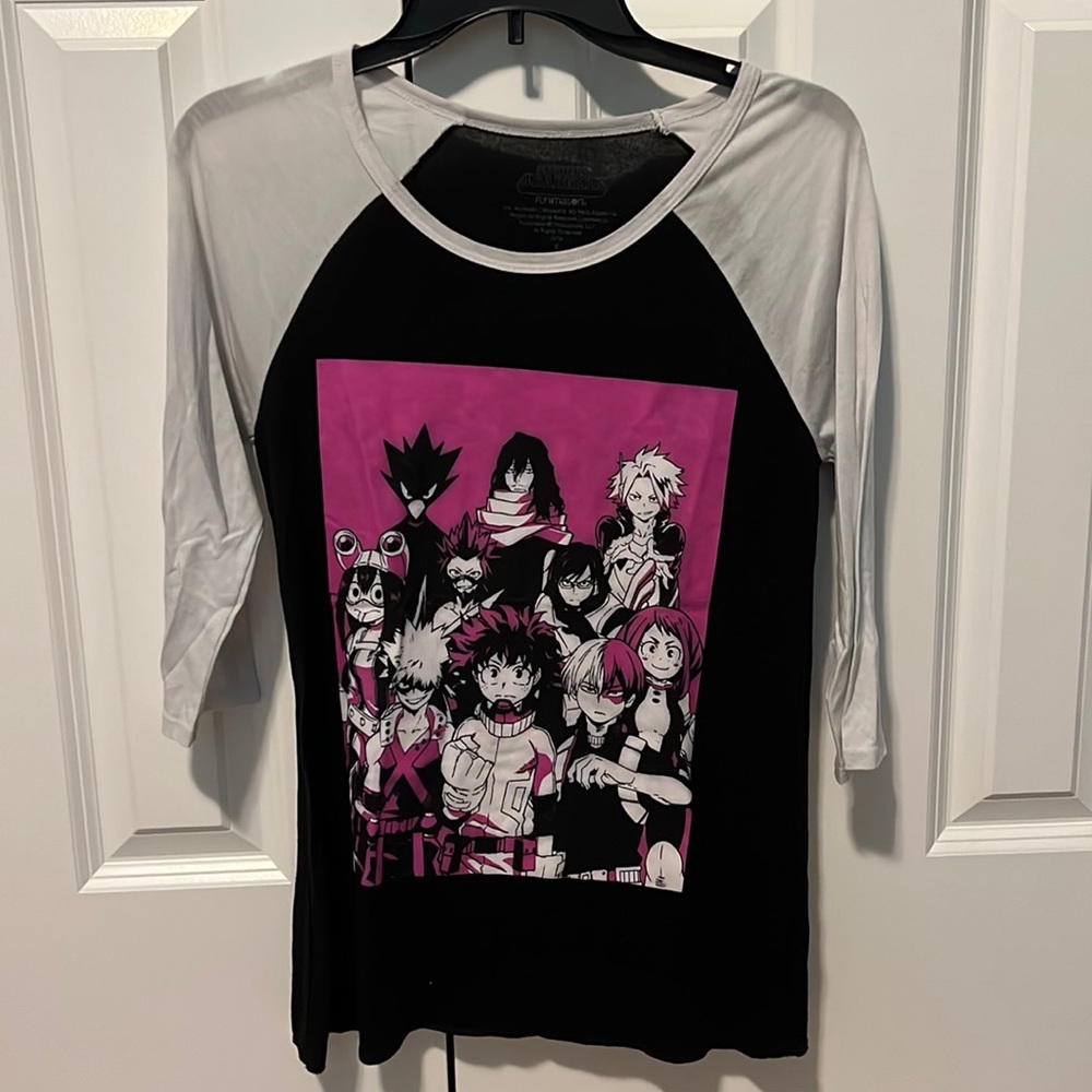 My Hero Academia Baseball T-Shirt